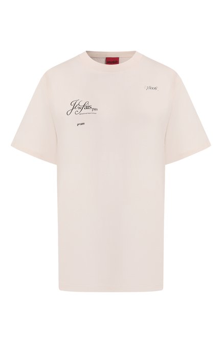 Женская хлопковая футболка HUGO, арт. 50545551