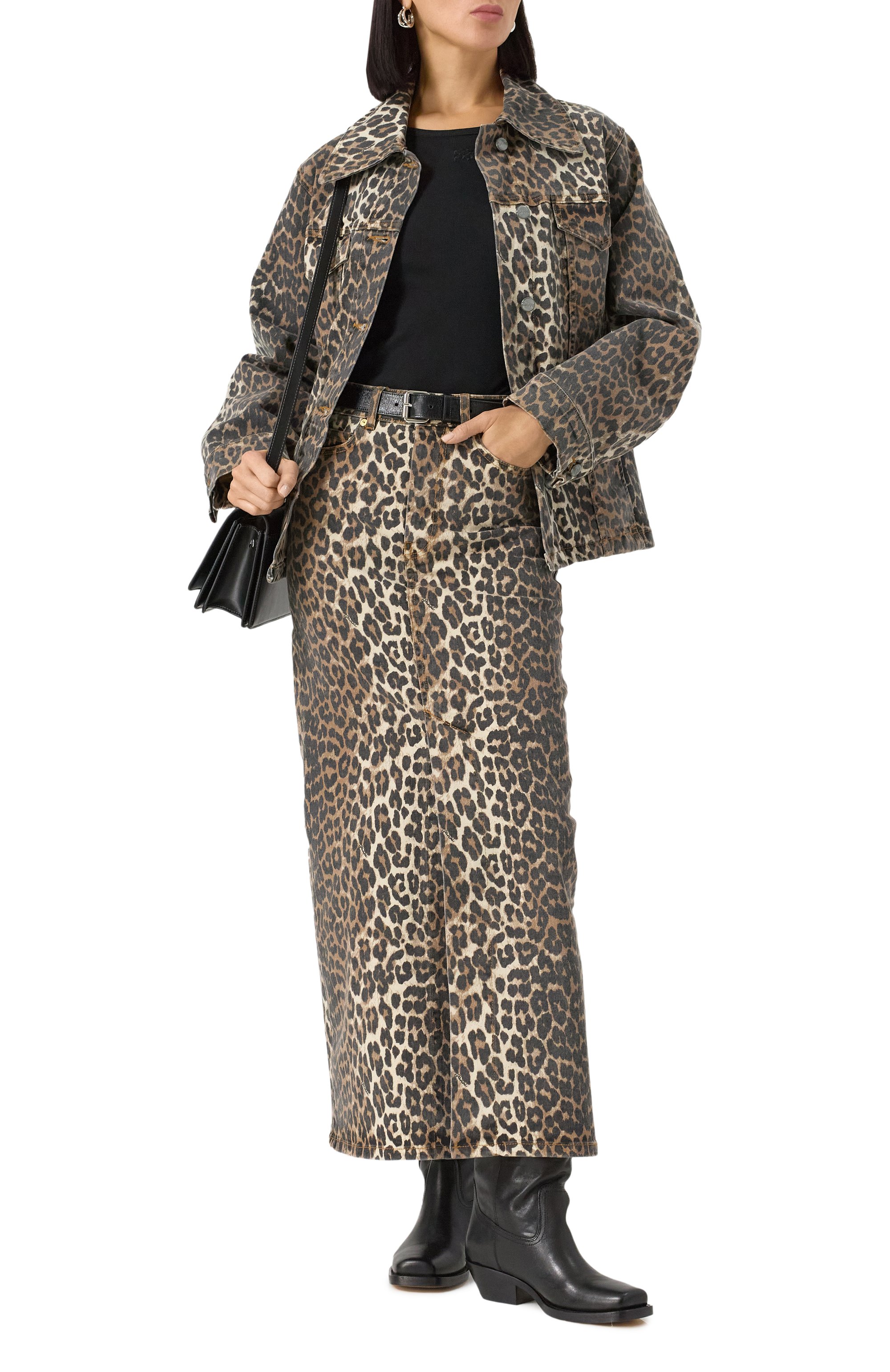 Хлопковая майка GANNI, арт. T3898, фото 2