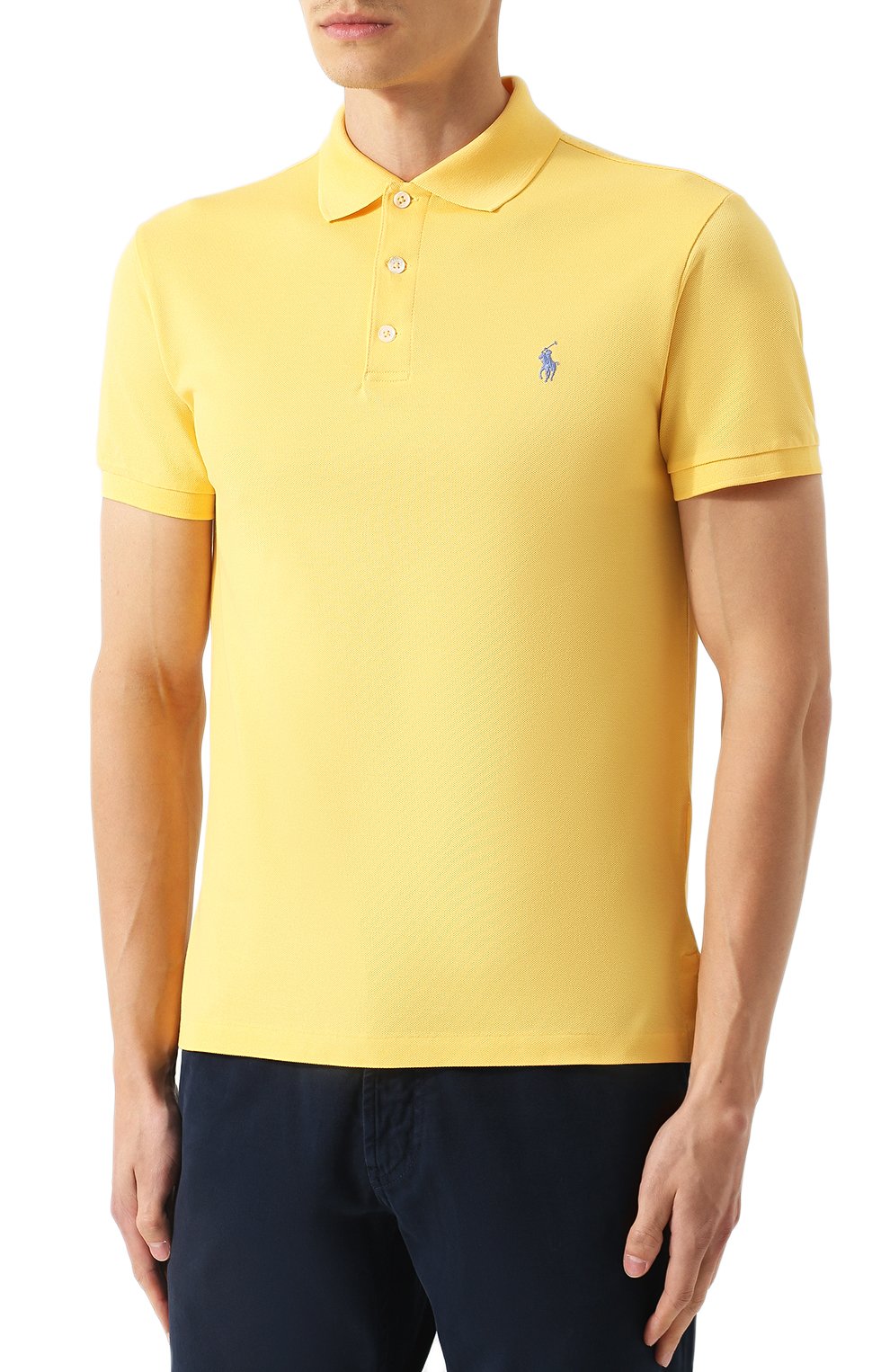 Хлопковое поло POLO RALPH LAUREN, арт. 710541705, фото 3