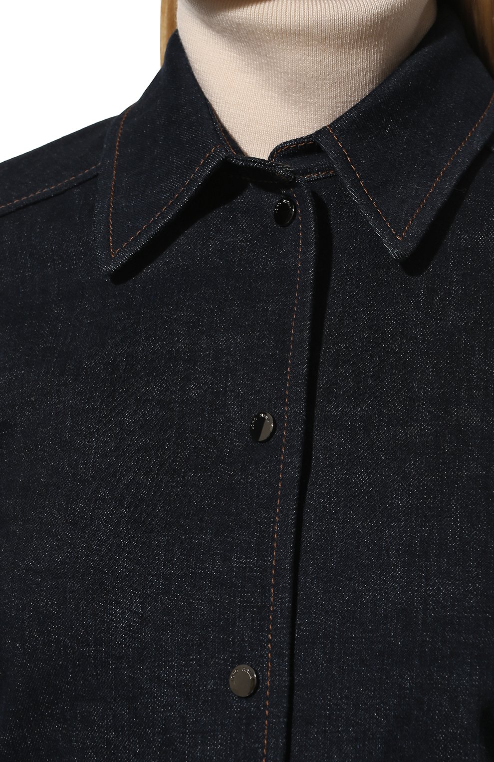 Джинсовая рубашка LORO PIANA, арт. FAL3374, фото 5