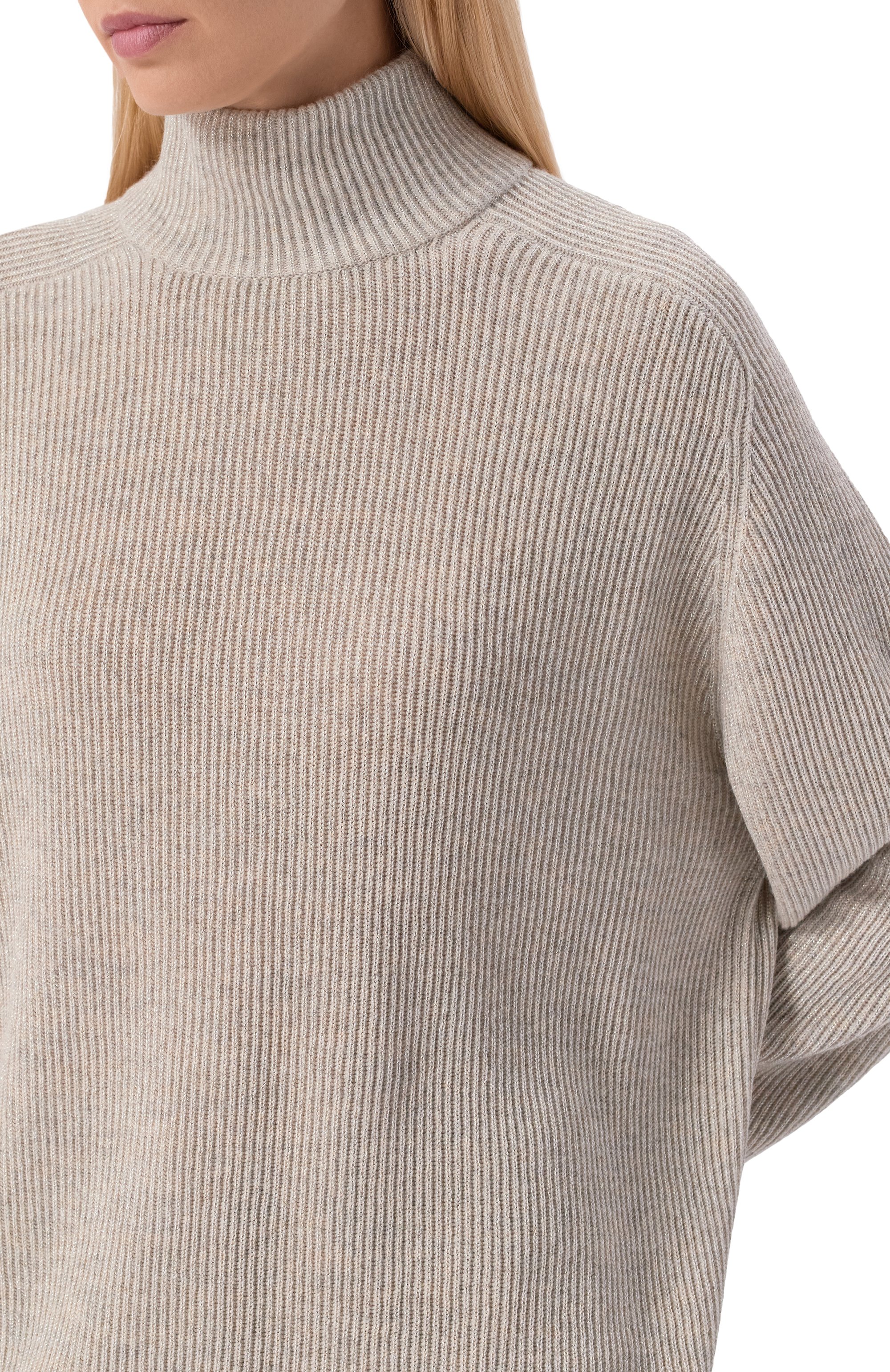 Свитер из кашемира и вискозы BRUNELLO CUCINELLI, арт. M1E224714, фото 5