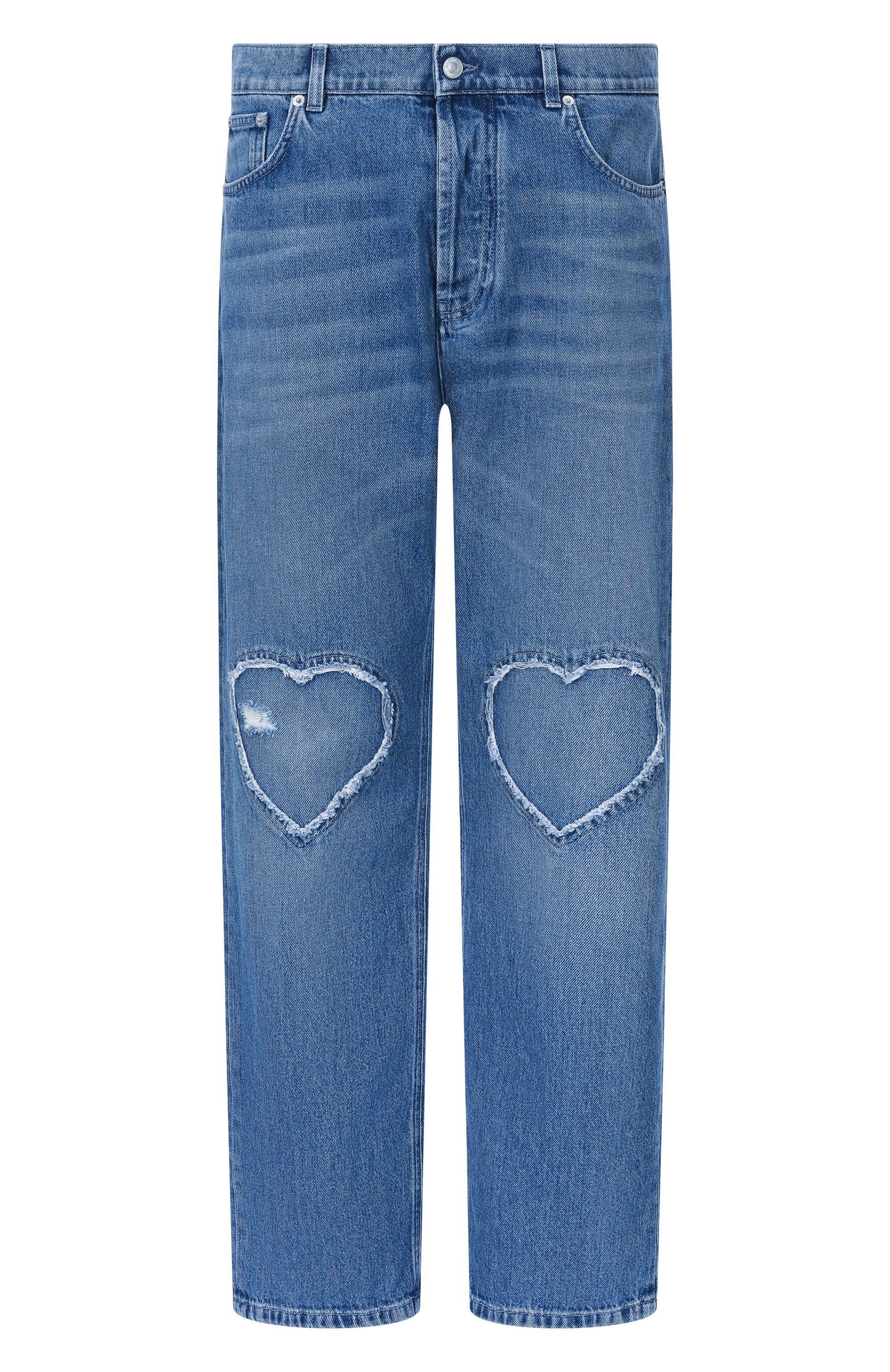 Джинсы MOSCHINO синего цвета по цене 66700 руб., арт. A0301/0239, фото 1 Джинсы MOSCHINO, арт. A0301/0239, фото 1