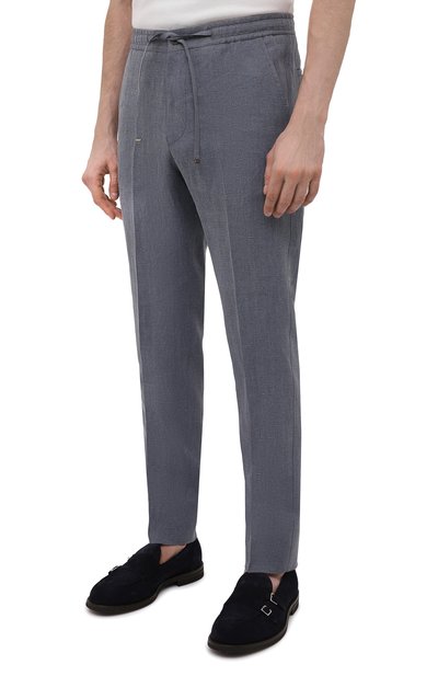 Льняные брюки CORNELIANI, арт. 894H01-2114202/00, фото 3