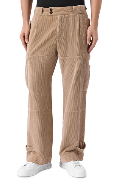 Вельветовые брюки-карго DOLCE & GABBANA, арт. GP13YT/G8NN6, фото 3