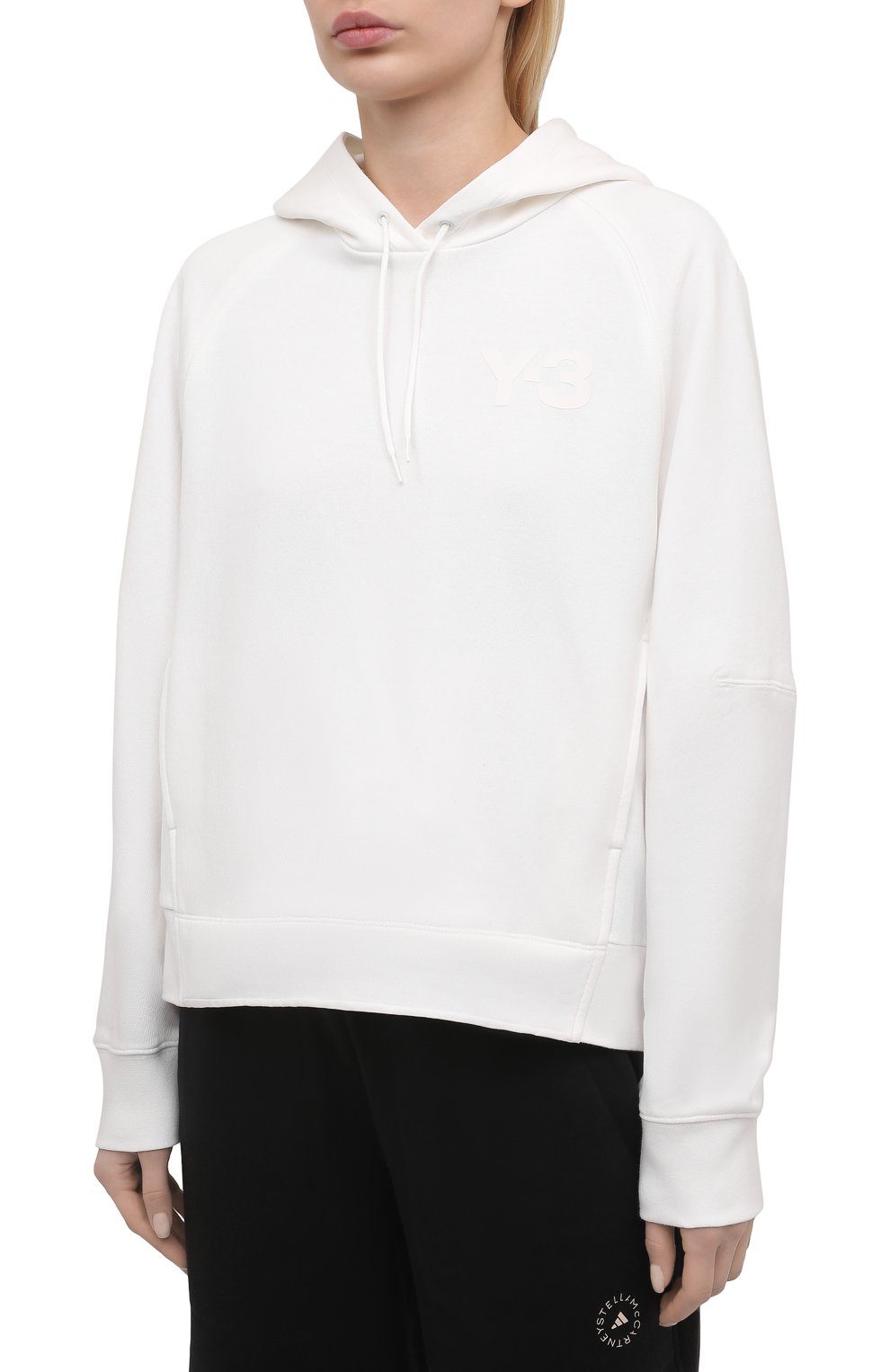Хлопковое худи Y-3, арт. GV2800/W, фото 3