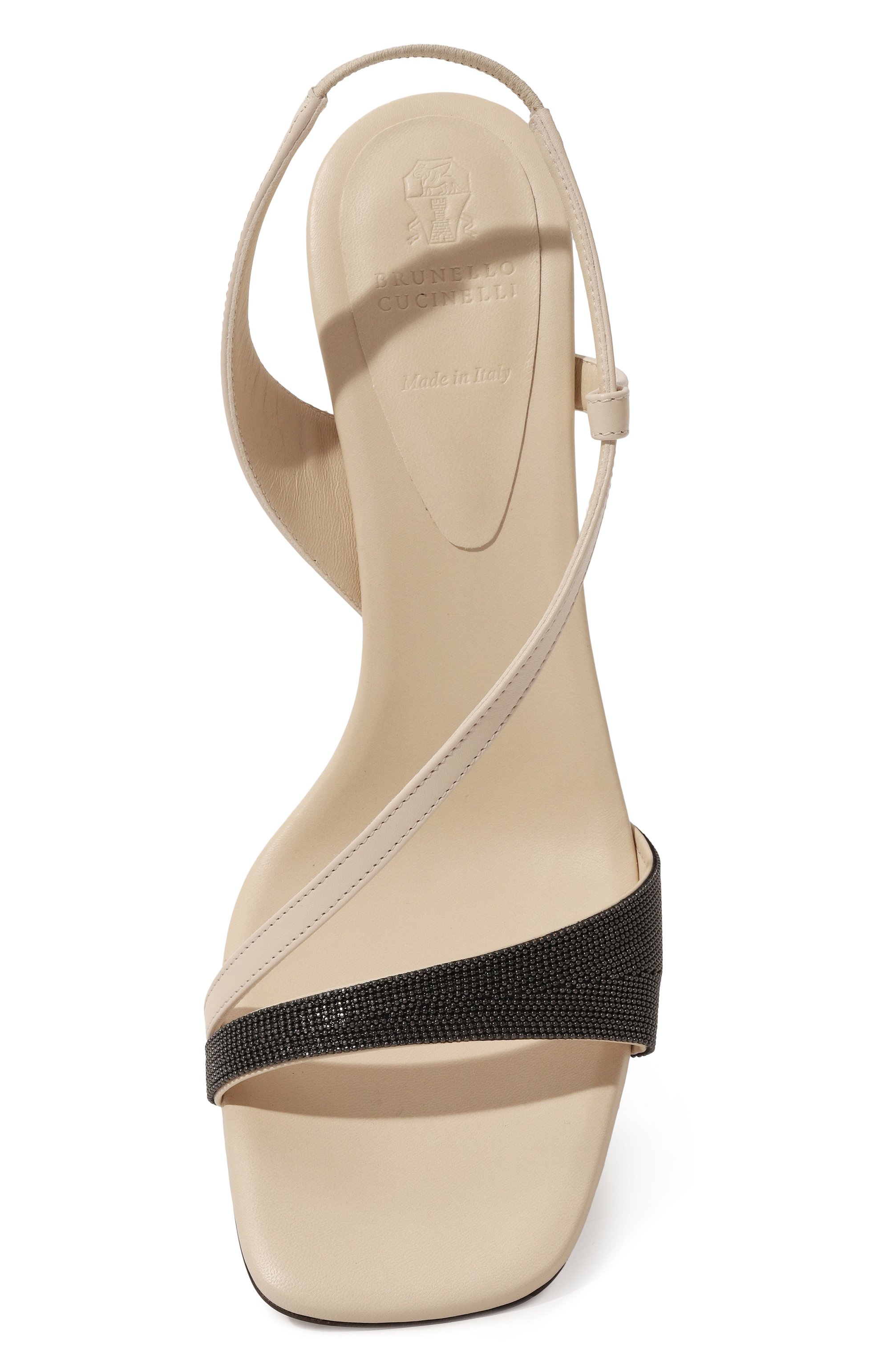 Кожаные босоножки BRUNELLO CUCINELLI, арт. MZSKC2665, фото 6