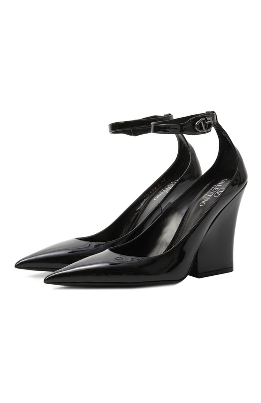 Кожаные туфли Vlogo Valentino 5W0S0KN8/XFV Чёрный 5W0S0KN8/XFV