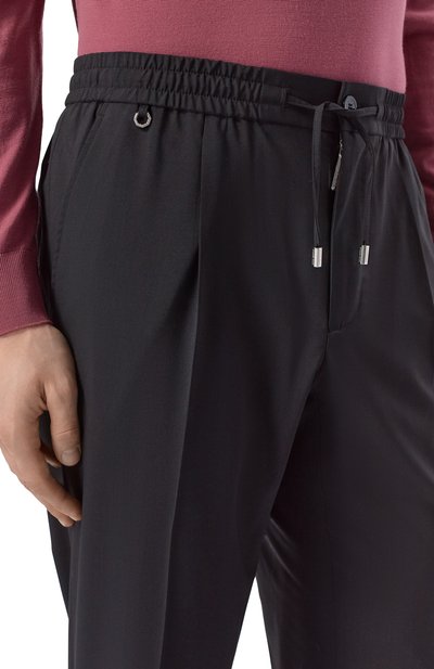 Шерстяные брюки STEFANO RICCI, арт. M1T6100202/W0008U, фото 5