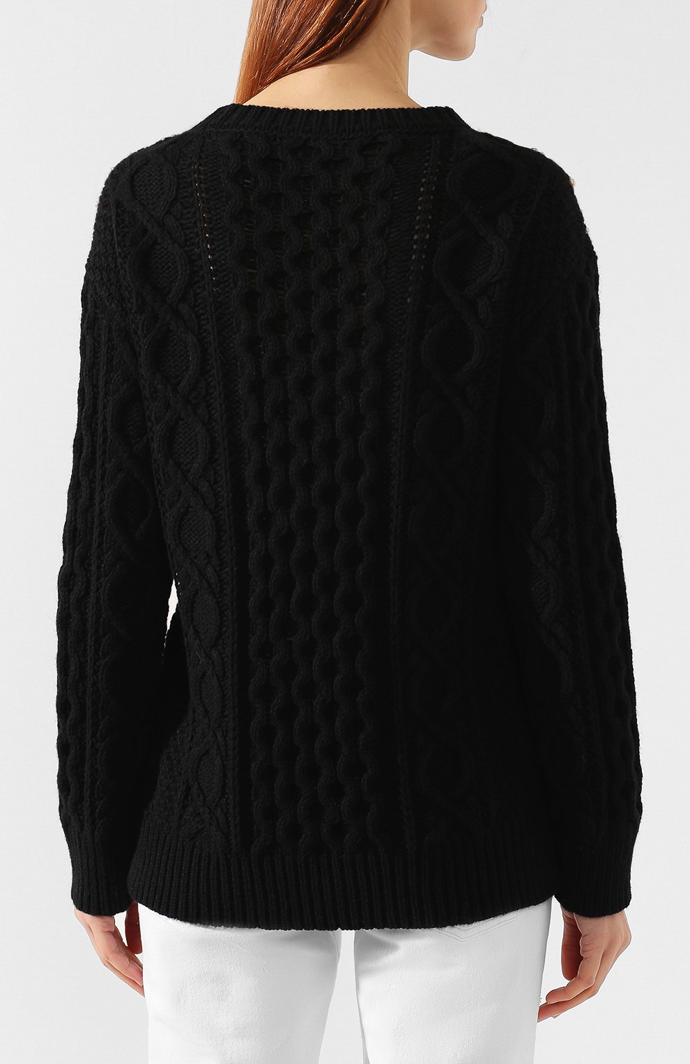 Пуловер из смеси шерсти и вискозы REDVALENTINO, арт. RR3KCA16/GTD, фото 4