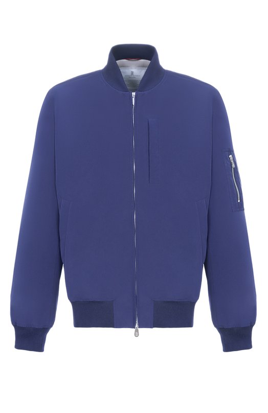 Бомбер Brunello Cucinelli MM4796564 Синий MM4796564