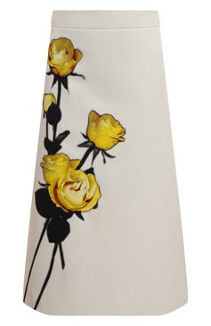 Хлопковая юбка PRADA, арт. P123Q-1VFV-F0J33-192, фото 1