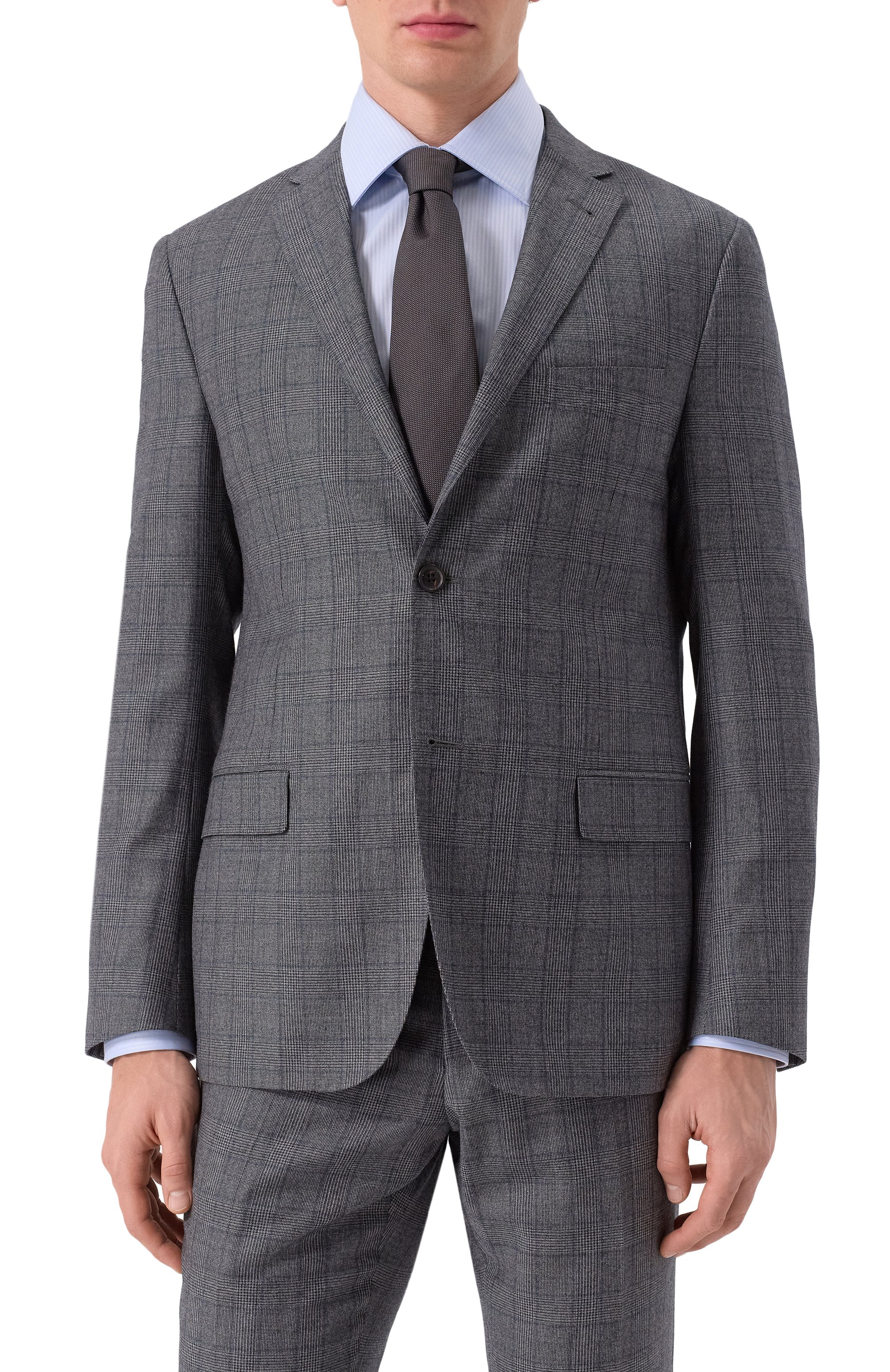 Шерстяной костюм CORNELIANI, арт. 946005-9417222_SET, фото 4