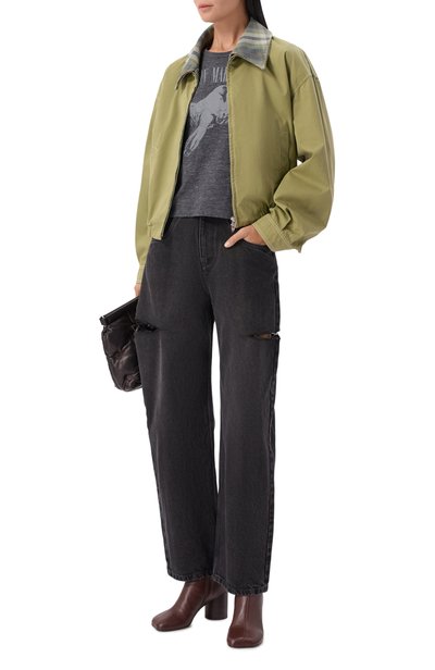 Хлопковая футболка MAISON MARGIELA серого цвета по цене 55950 руб., арт. S51GC0554/M20162, фото 2 Хлопковая футболка MAISON MARGIELA, арт. S51GC0554/M20162, фото 2