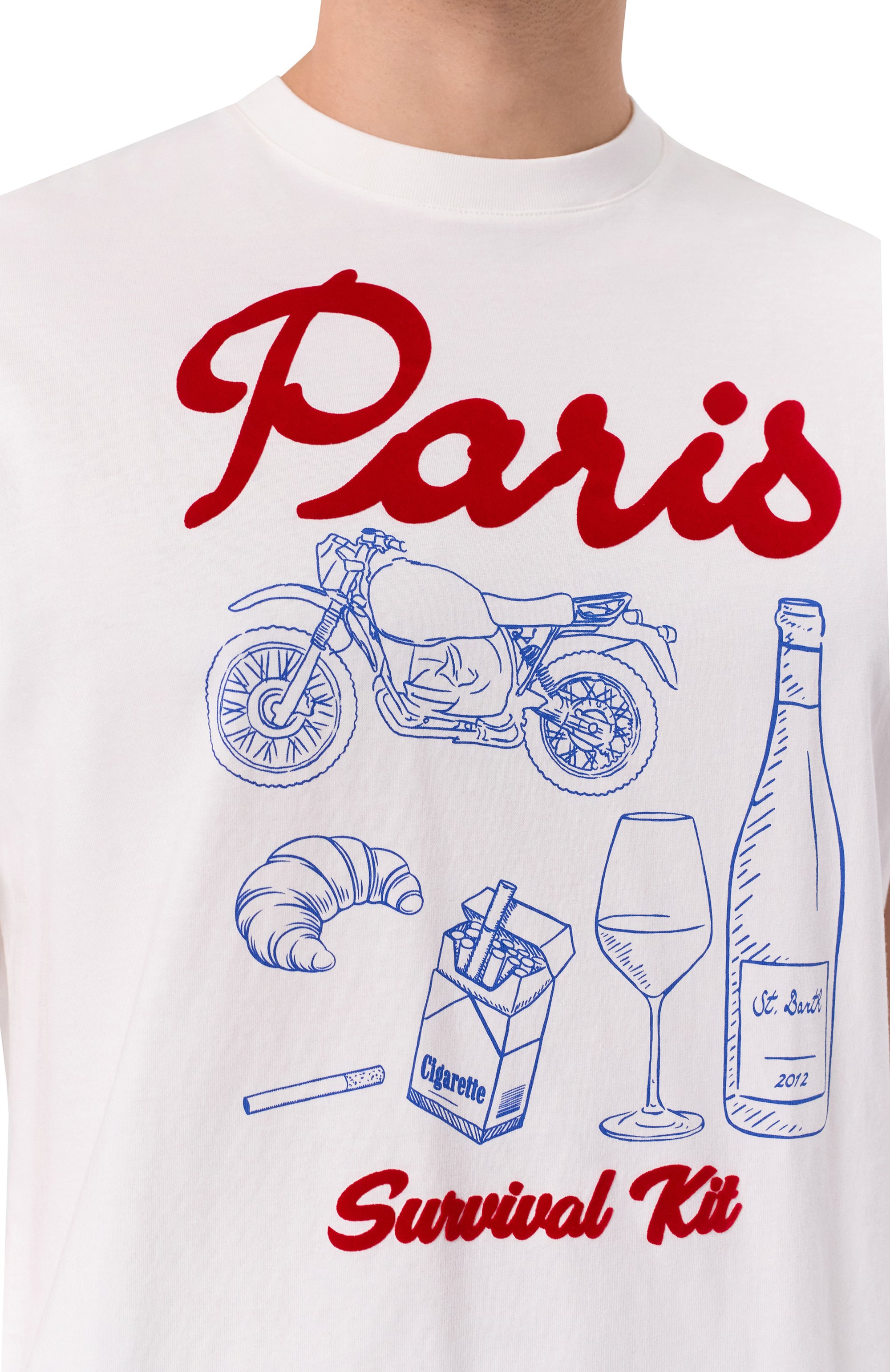 Хлопковая футболка MC2 SAINT BARTH, арт. ARN0001-02769I/ARN0TT, фото 5