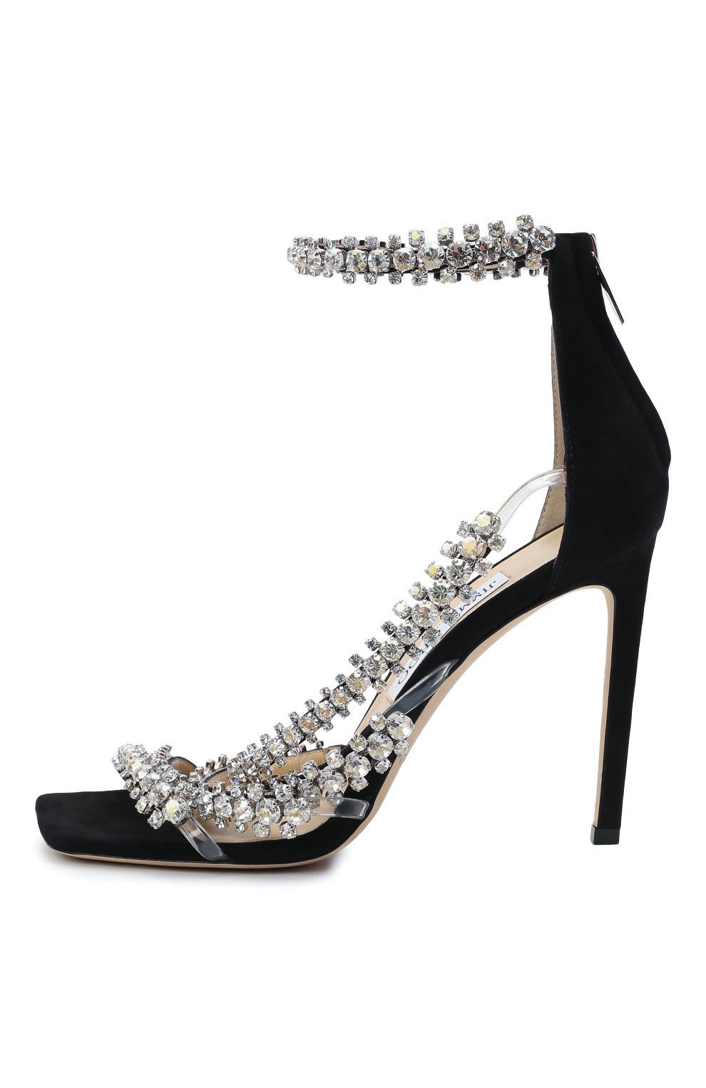 Кожаные босоножки josefine 100 JIMMY CHOO, арт. J0SEFINE 100/SIW, фото 4