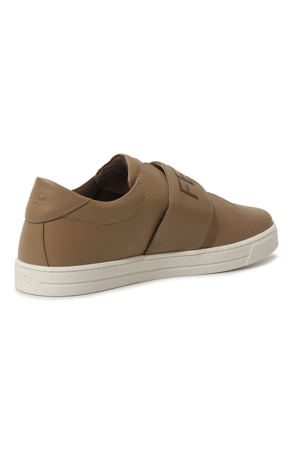 Кожаные кеды FENDI, арт. JMR453/AN8M, фото 3