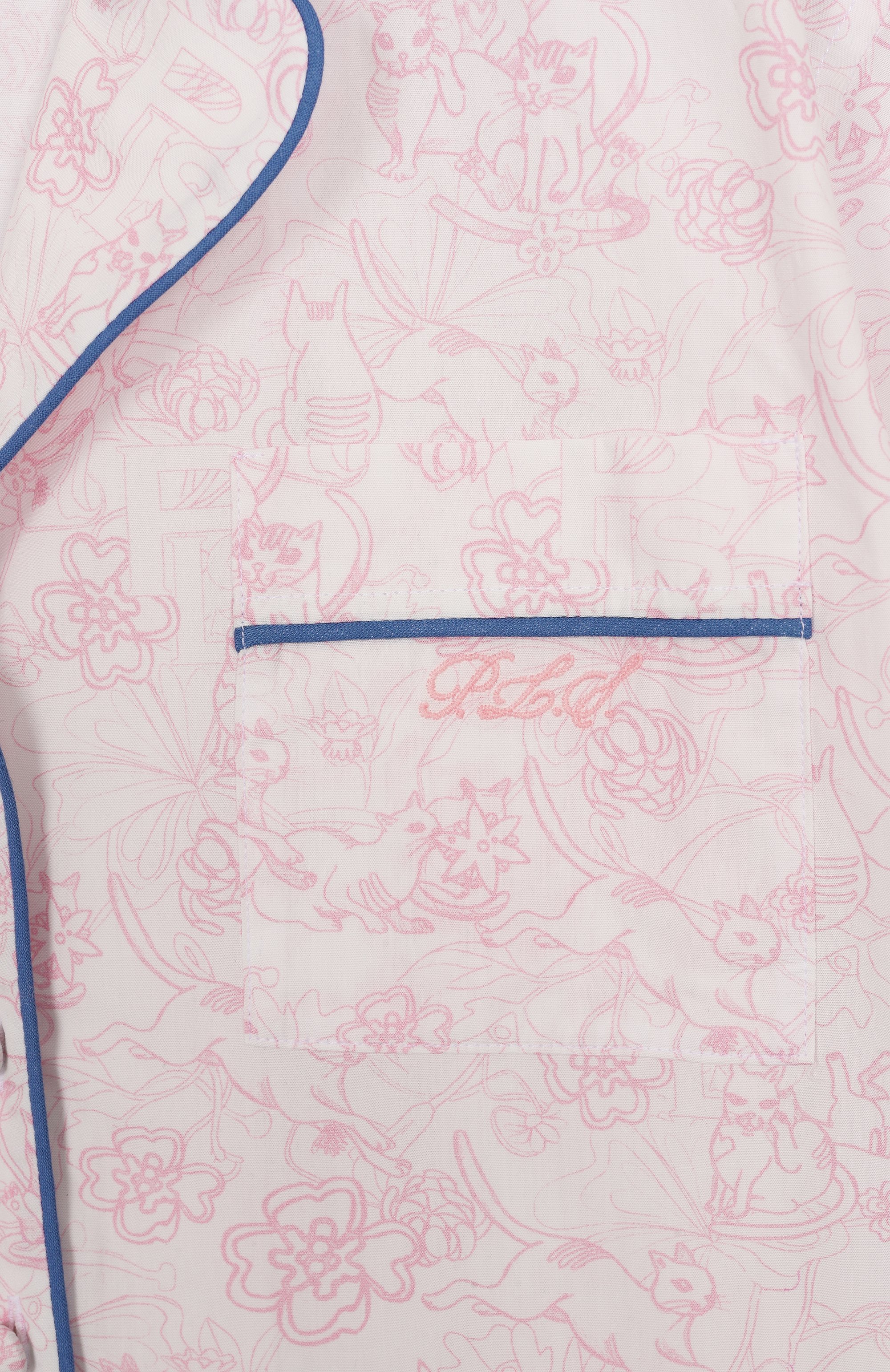 Хлопковая блузка PHILOSOPHY DI LORENZO SERAFINI KIDS, арт. I1E301/5609/4-10, фото 3