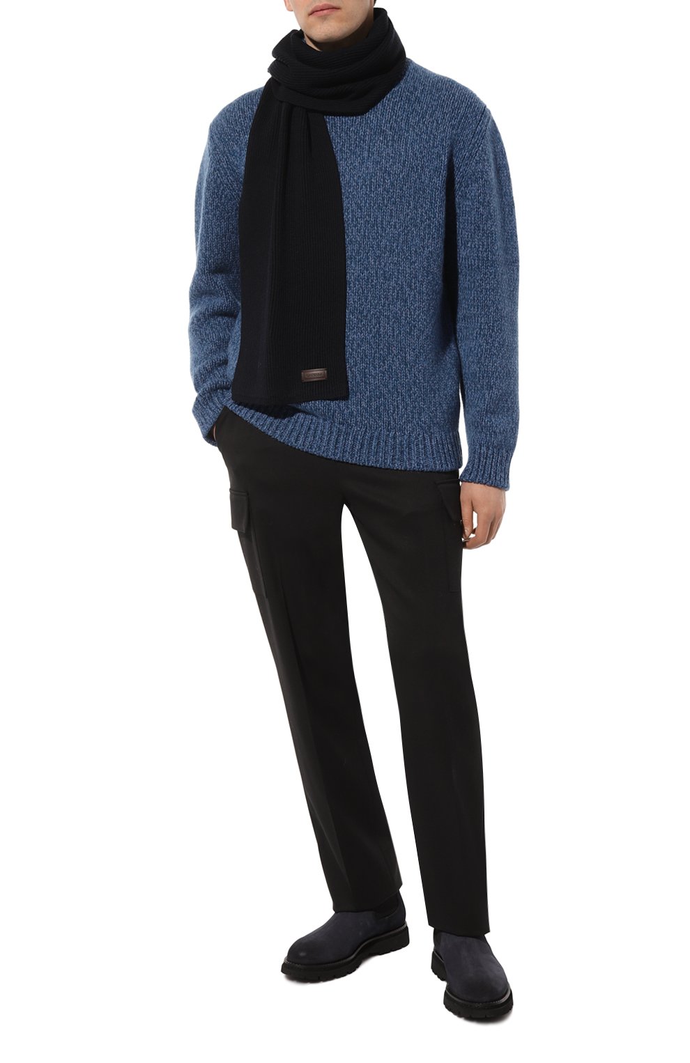 Шерстяной шарф CANALI, арт. S0030/MK00461, фото 3