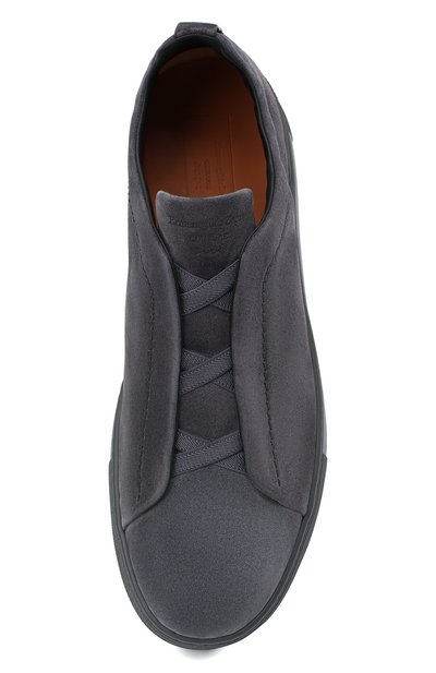 Замшевые кеды triple stitch ZEGNA, арт. A4667X-LHS0Y, фото 5