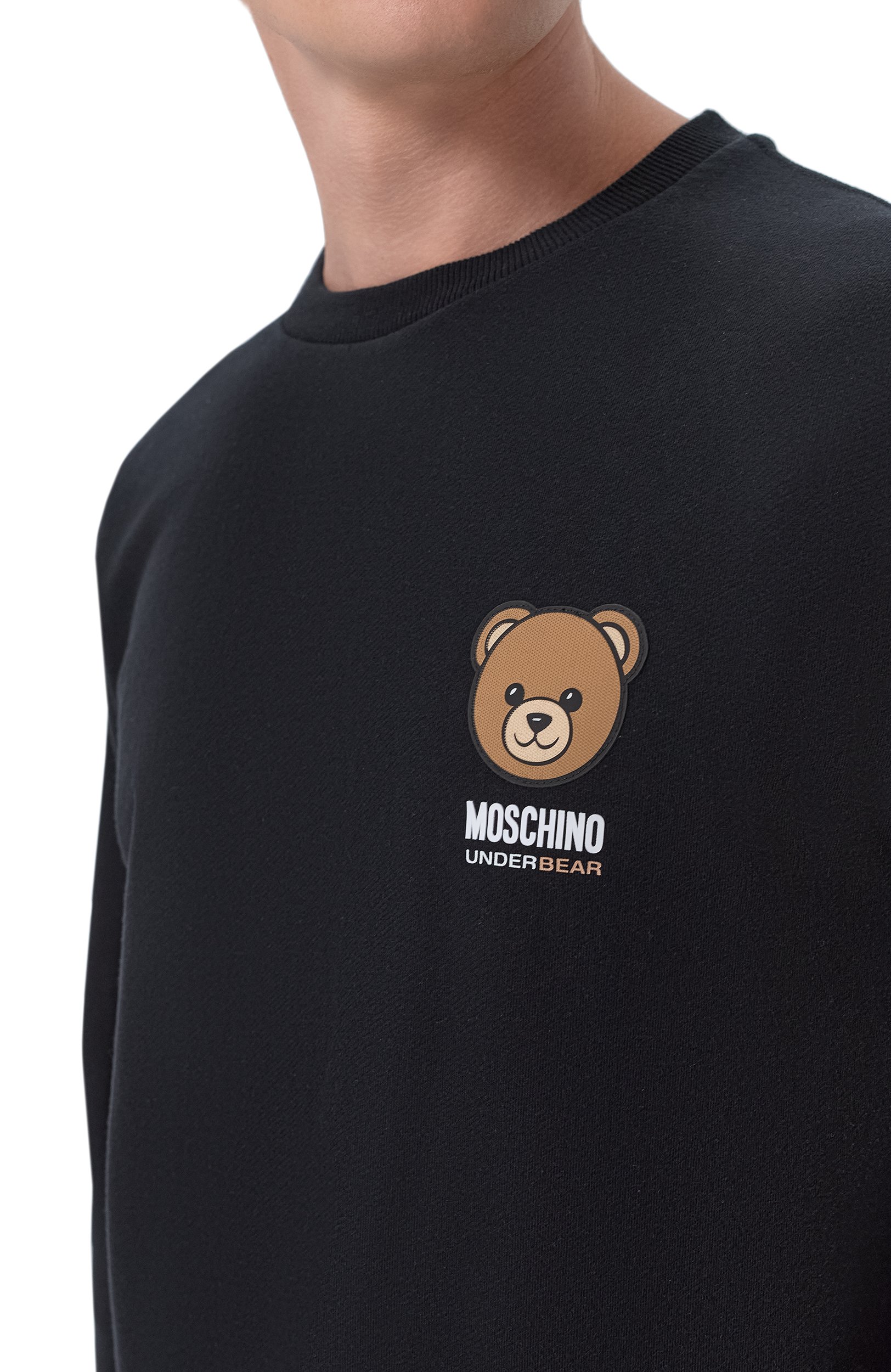 Хлопковый свитшот MOSCHINO, арт. A1703/4409, фото 5