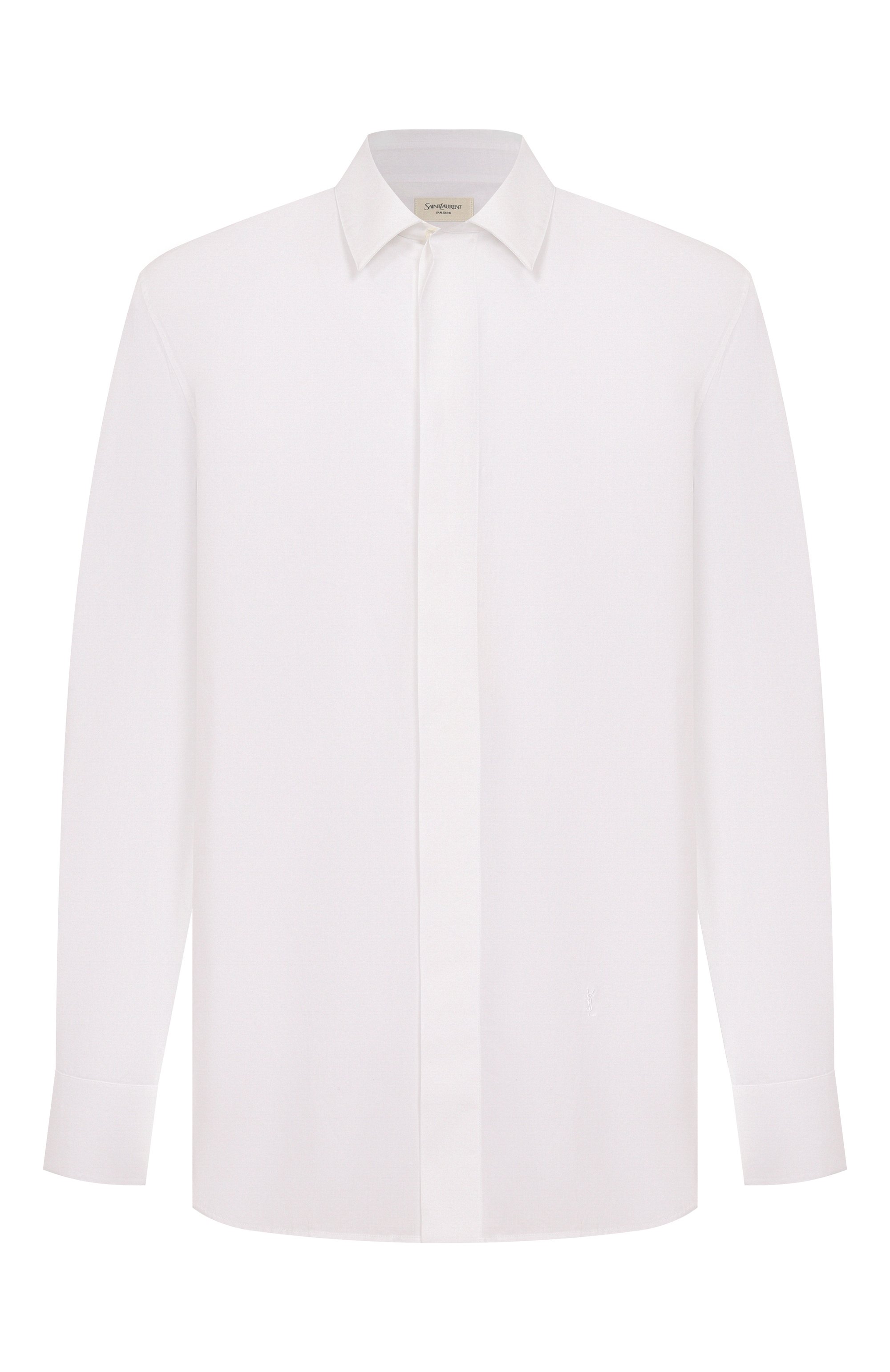 Хлопковая сорочка SAINT LAURENT, арт. 826821/Y217W, фото 1