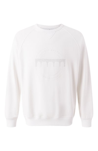 Мужской хлопковый свитшот BRUNELLO CUCINELLI, арт. MM8369017G