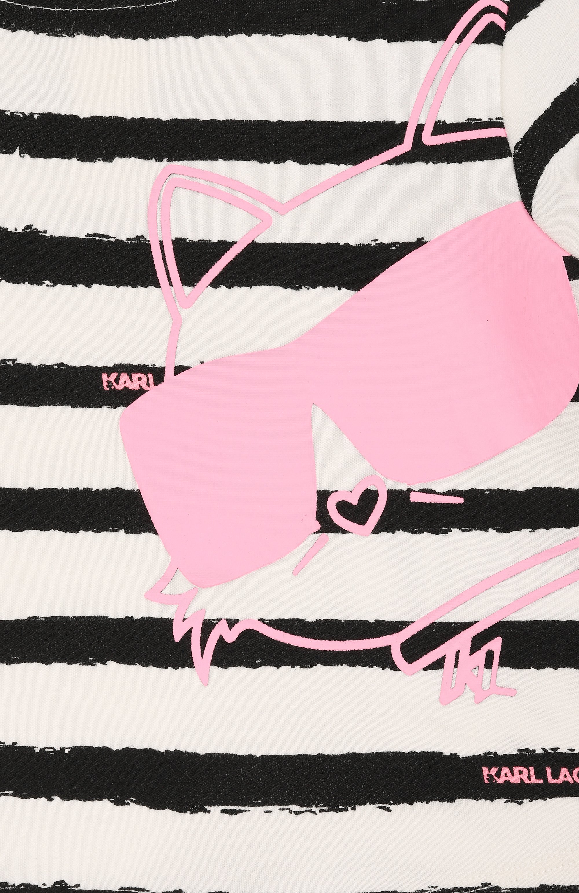 Комплект из футболки и юбки KARL LAGERFELD KIDS, арт. Z31065, фото 4