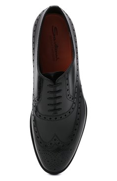 Кожаные оксфорды SANTONI, арт. MCCG17673MD3HRT0N01, фото 1