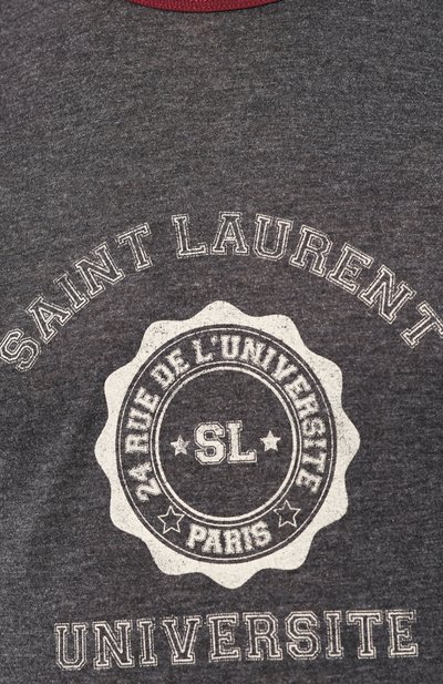Футболка SAINT LAURENT, арт. 549121/YBBB2, фото 5