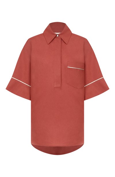 Женская льняная рубашка AGNONA, арт. TD1109E/U3049E