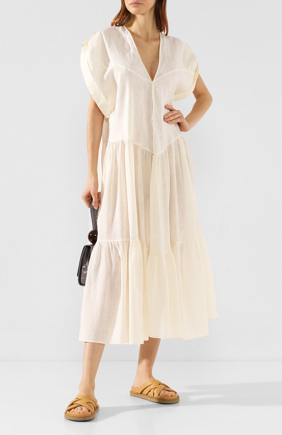 Льняное платье A MERE CO, арт. AMC-R20-G7-90, фото 2