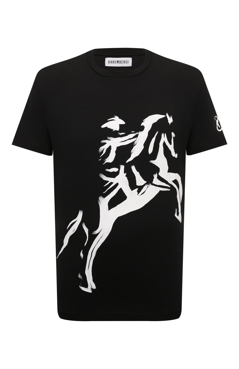 Хлопковая футболка DIRK BIKKEMBERGS, арт. PBMT0254, фото 1