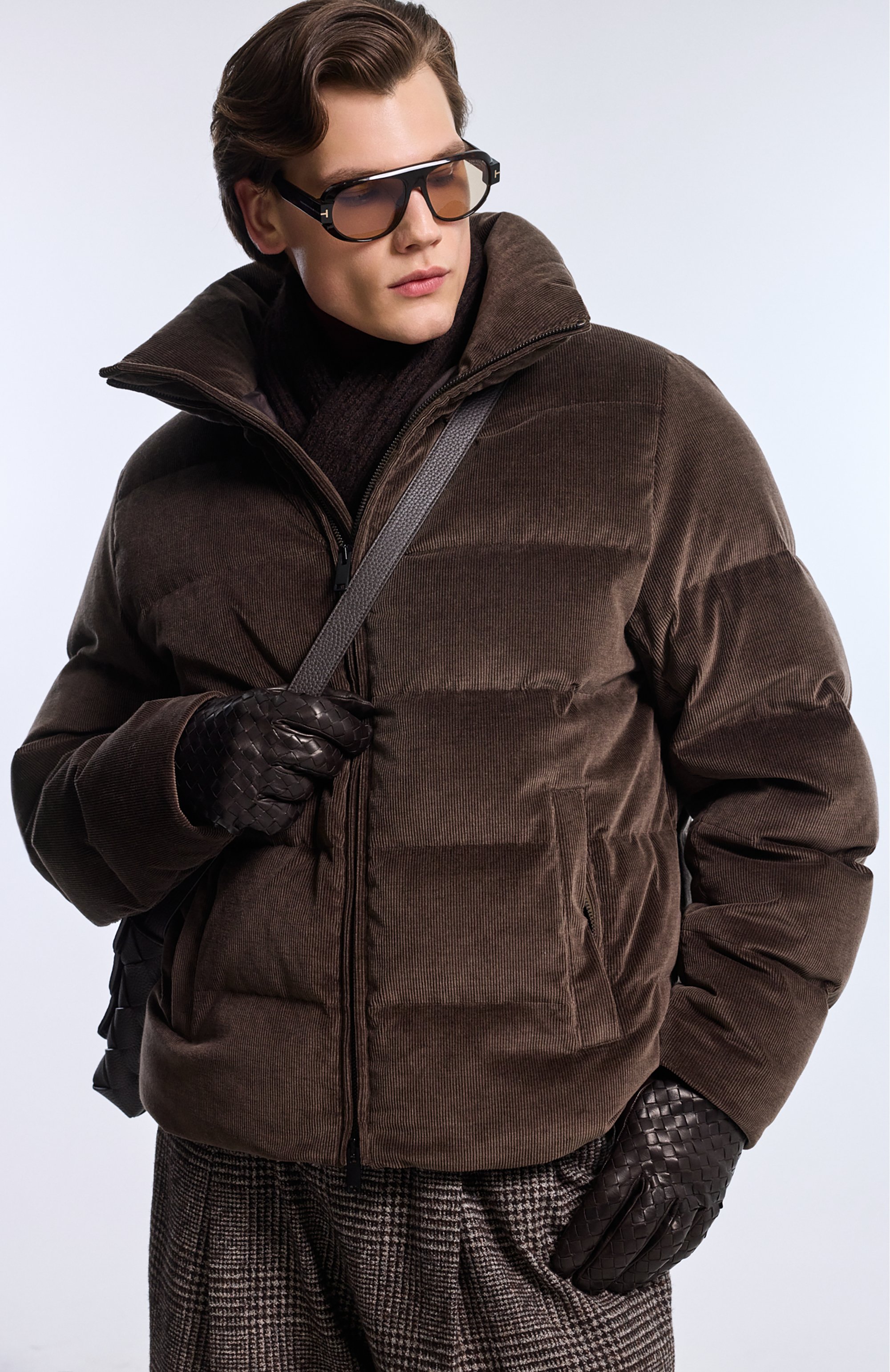 Кожаные перчатки MVST, арт. SG12/CRISS CR0SS 4010/NAPPA CASH LINED, фото 3