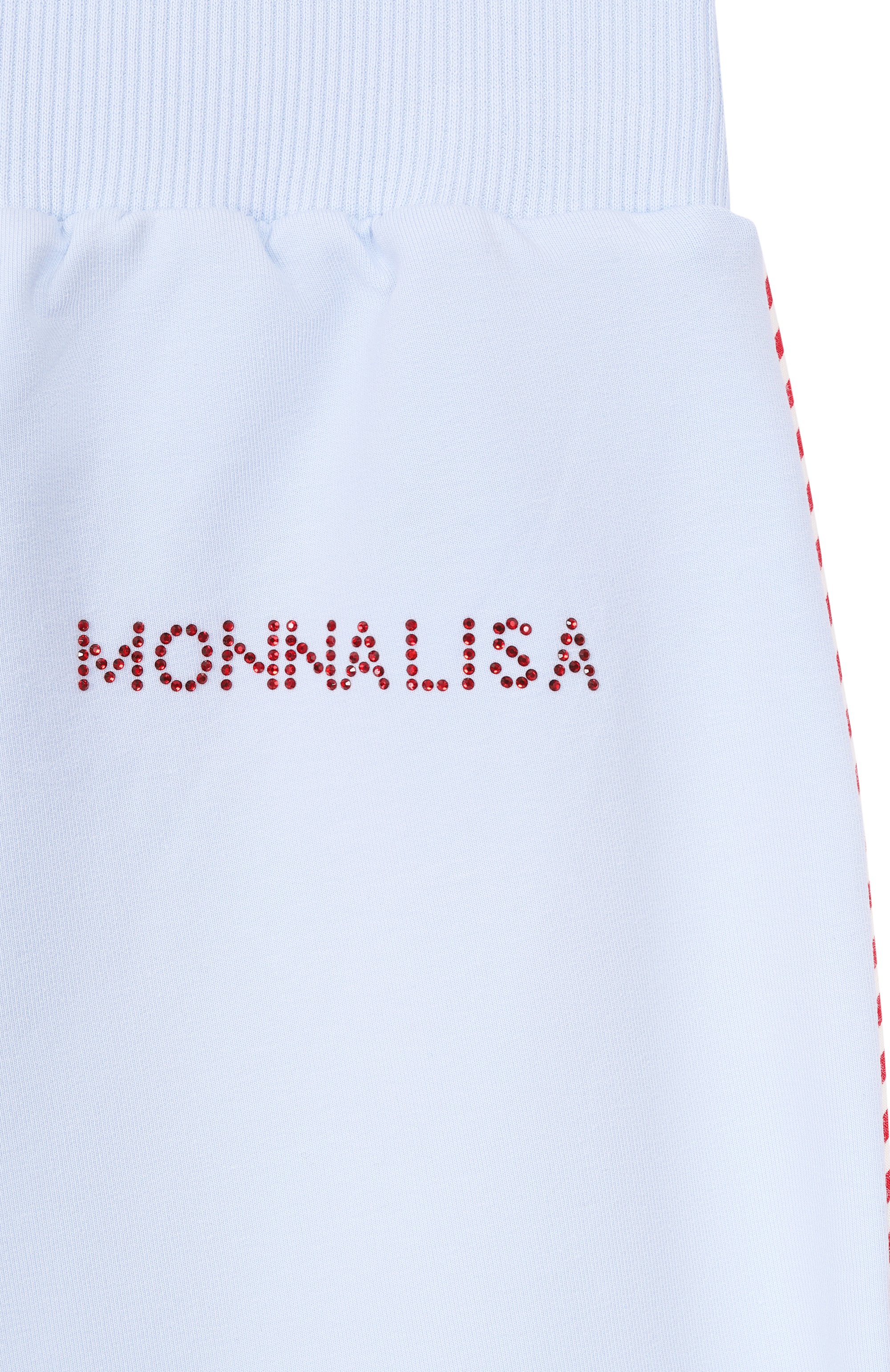 Хлопковые джоггеры MONNALISA, арт. 19G406, фото 3