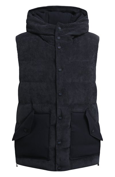 Мужской утепленный жилет из вельвета KNT, арт. UGK079K0234F