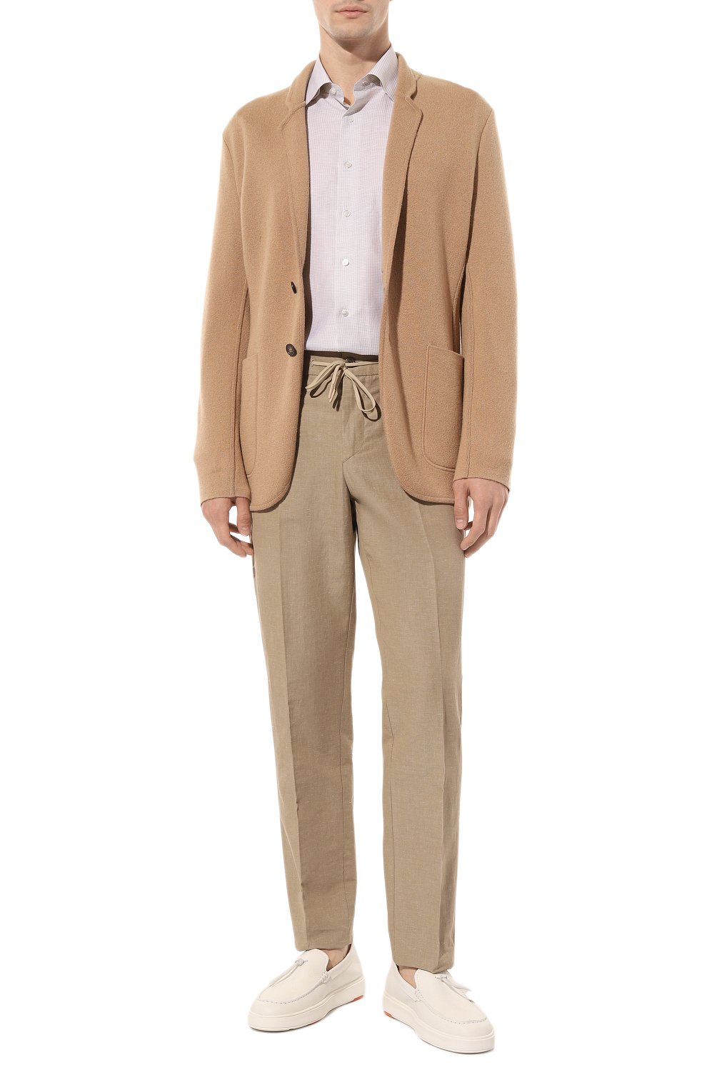 Рубашка из хлопка и льна STEFANO RICCI, арт. MC006892/R2561, фото 2