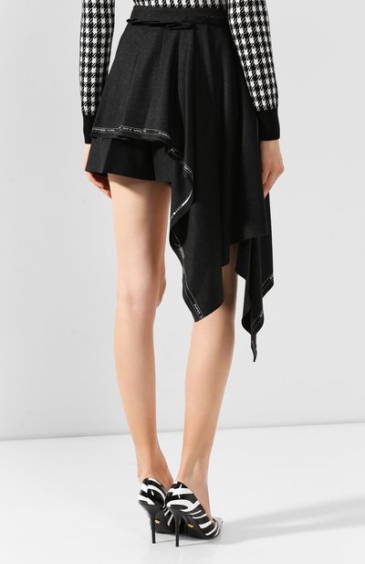 Шерстяные шорты ALEXANDER MCQUEEN, арт. 590955/QJAAN, фото 4