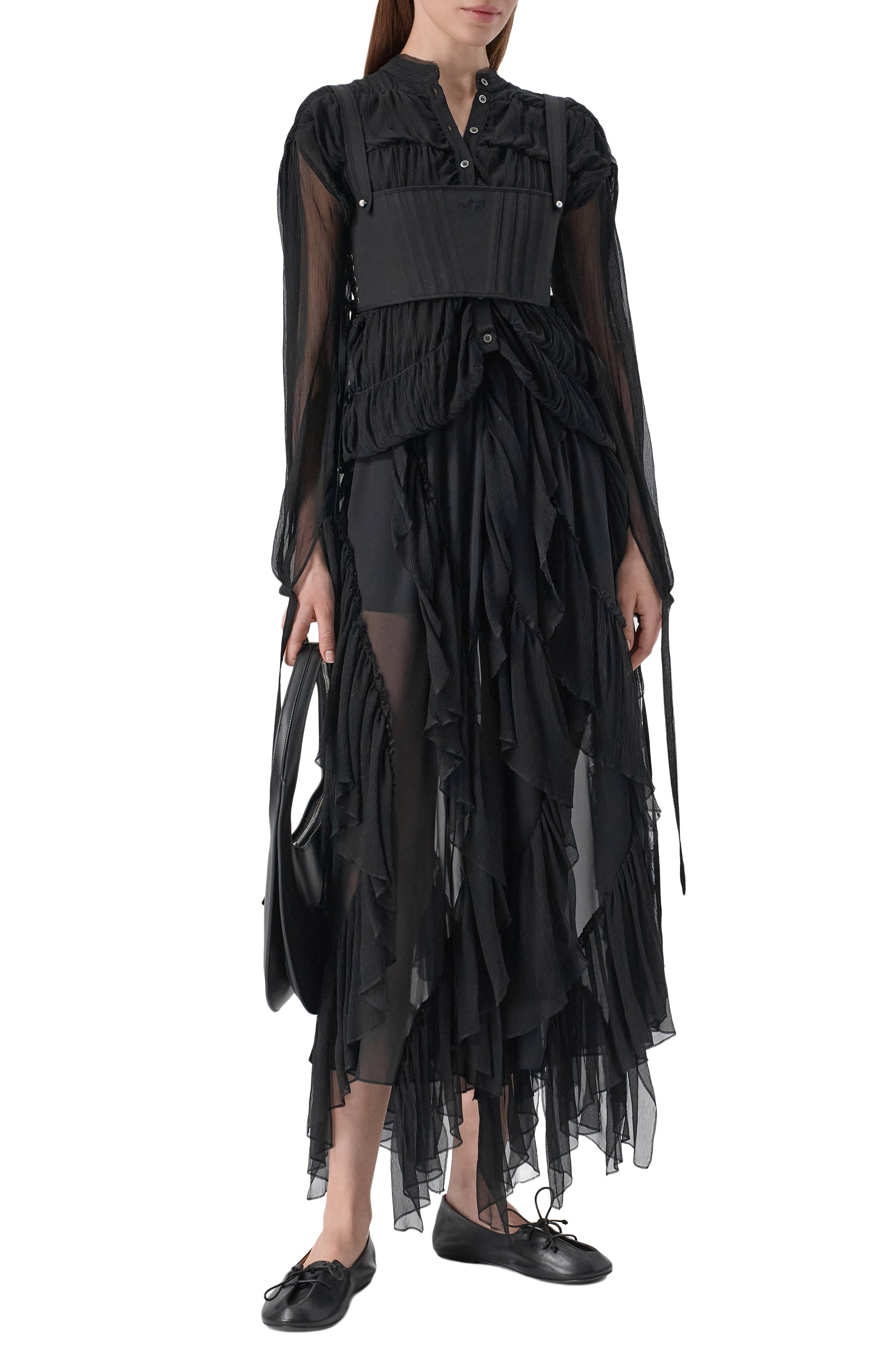 Шелковая блузка ISABEL BENENATO, арт. DW935S26, фото 2