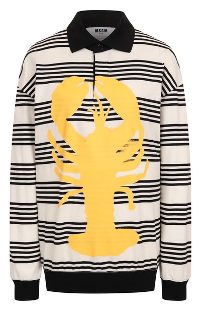 Женское хлопковое поло MSGM, арт. 3840MM146/257128