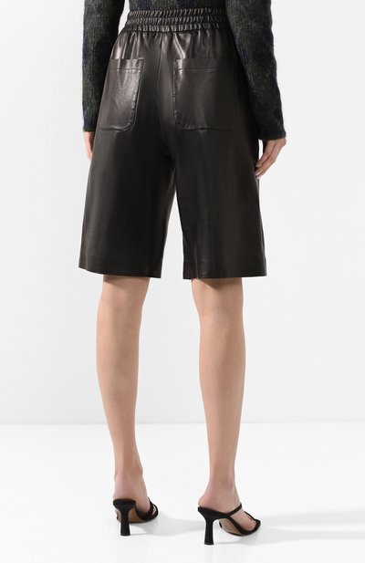 Кожаные шорты BRUNELLO CUCINELLI, арт. M0TANP7233, фото 4