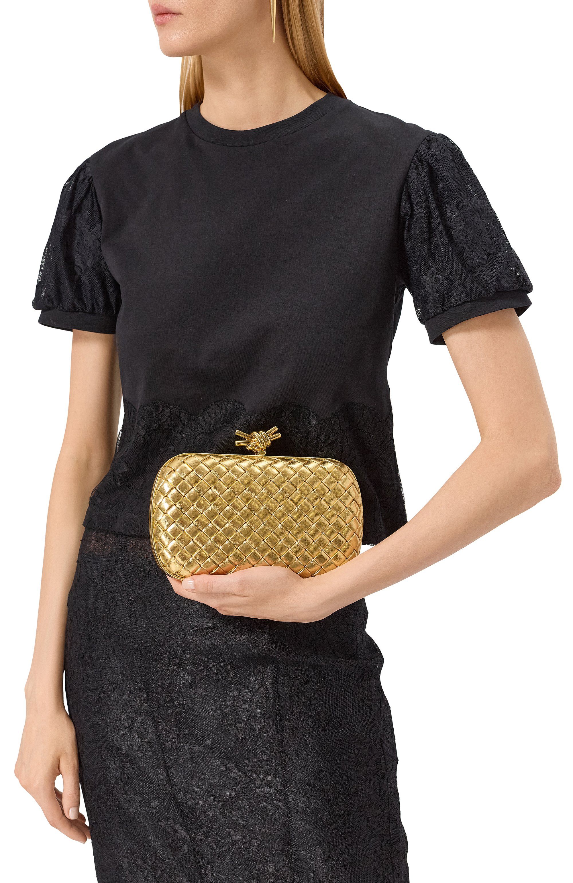 Клатч knot BOTTEGA VENETA, арт. 804928/V4PD1, фото 2