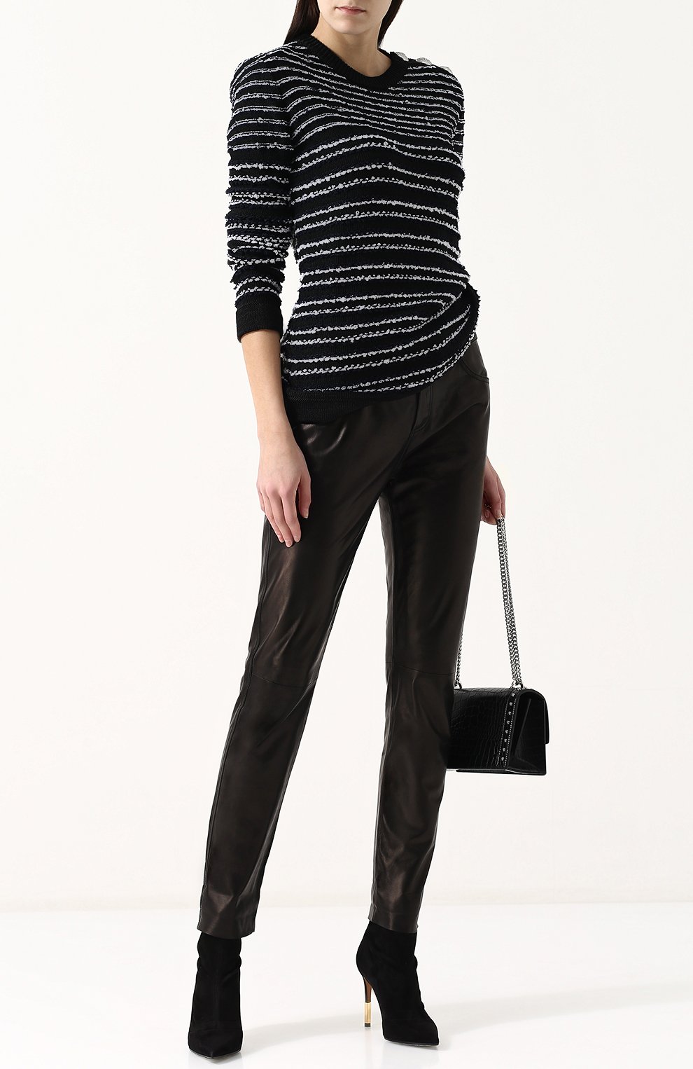 Кожаные брюки TOM FORD, арт. PAL647-LEX181, фото 2
