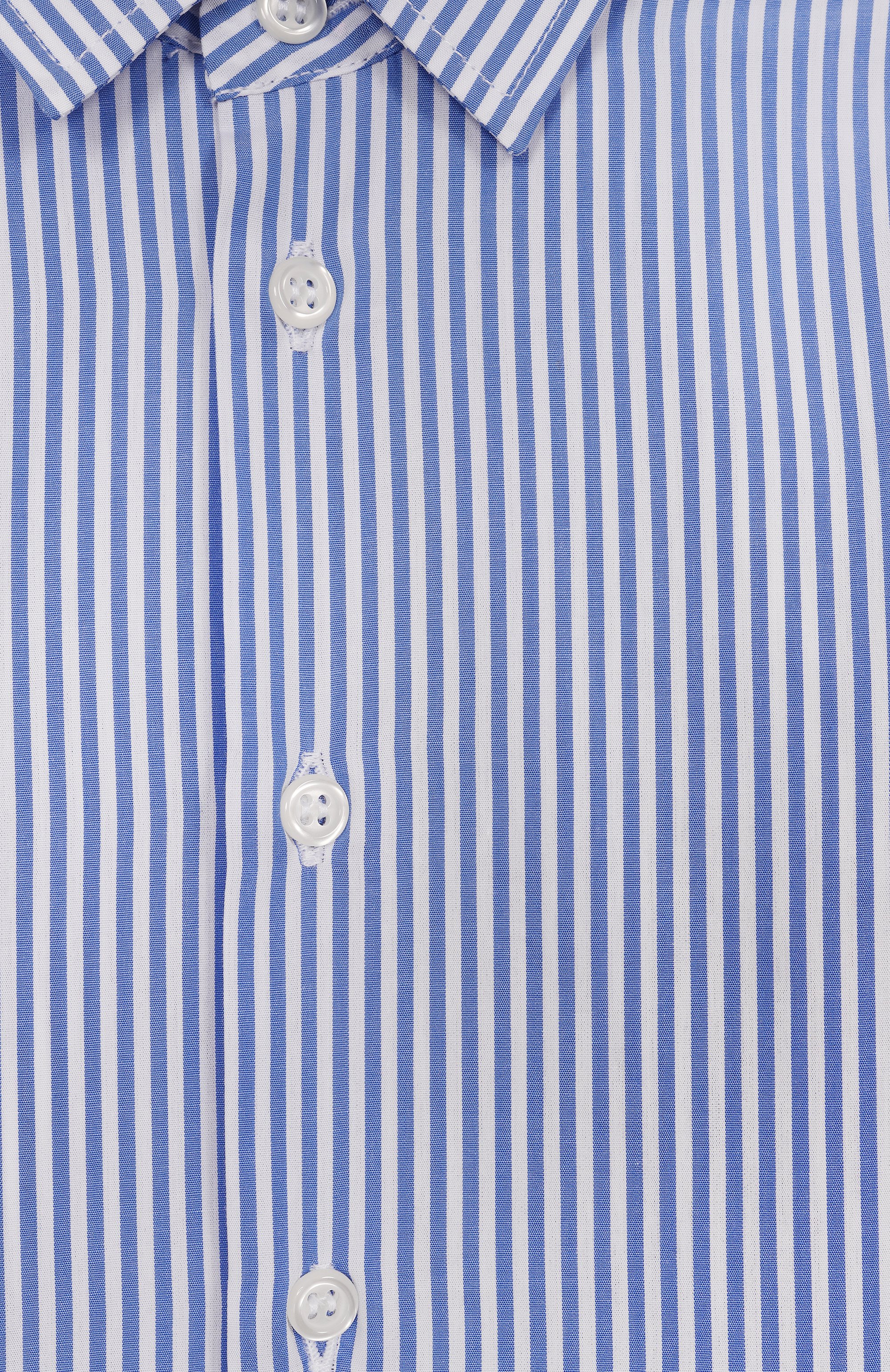 Хлопковая рубашка DAL LAGO голубого цвета по цене 10500 руб., арт. N402/8918/4-6, фото 3 Хлопковая рубашка DAL LAGO, арт. N402/8918/4-6, фото 3