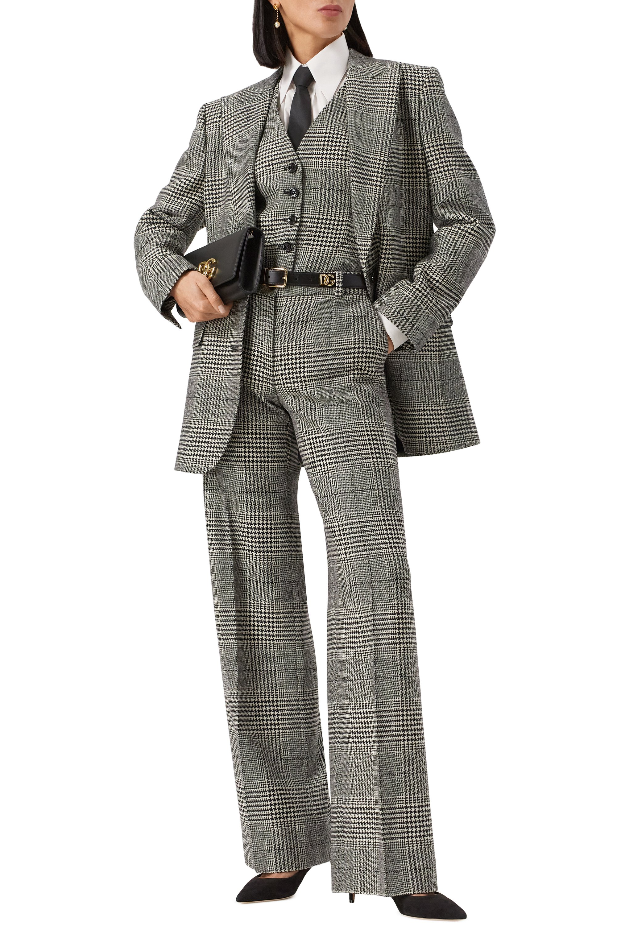 Жилет из шерсти и шелка DOLCE & GABBANA, арт. F79H5T/FQ2MV, фото 2