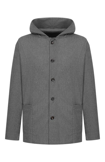 Мужская шерстяная куртка-рубашка KITON, арт. UMCLUCAK0123E02