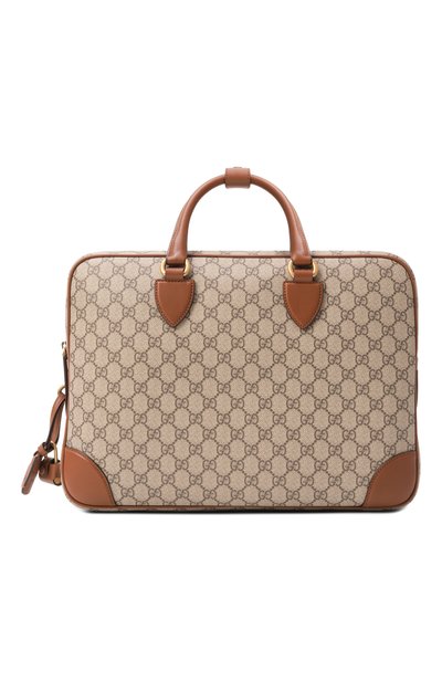 Мужская портфель gg emblem medium GUCCI, арт. 821149/FAED3