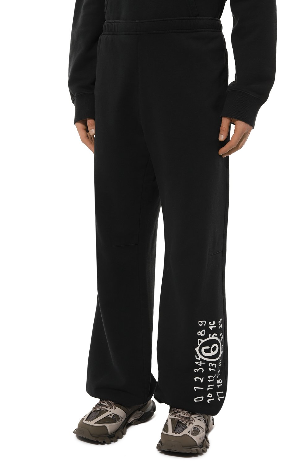 Хлопковые джоггеры MM6, арт. SH2KA0022/M25004, фото 3