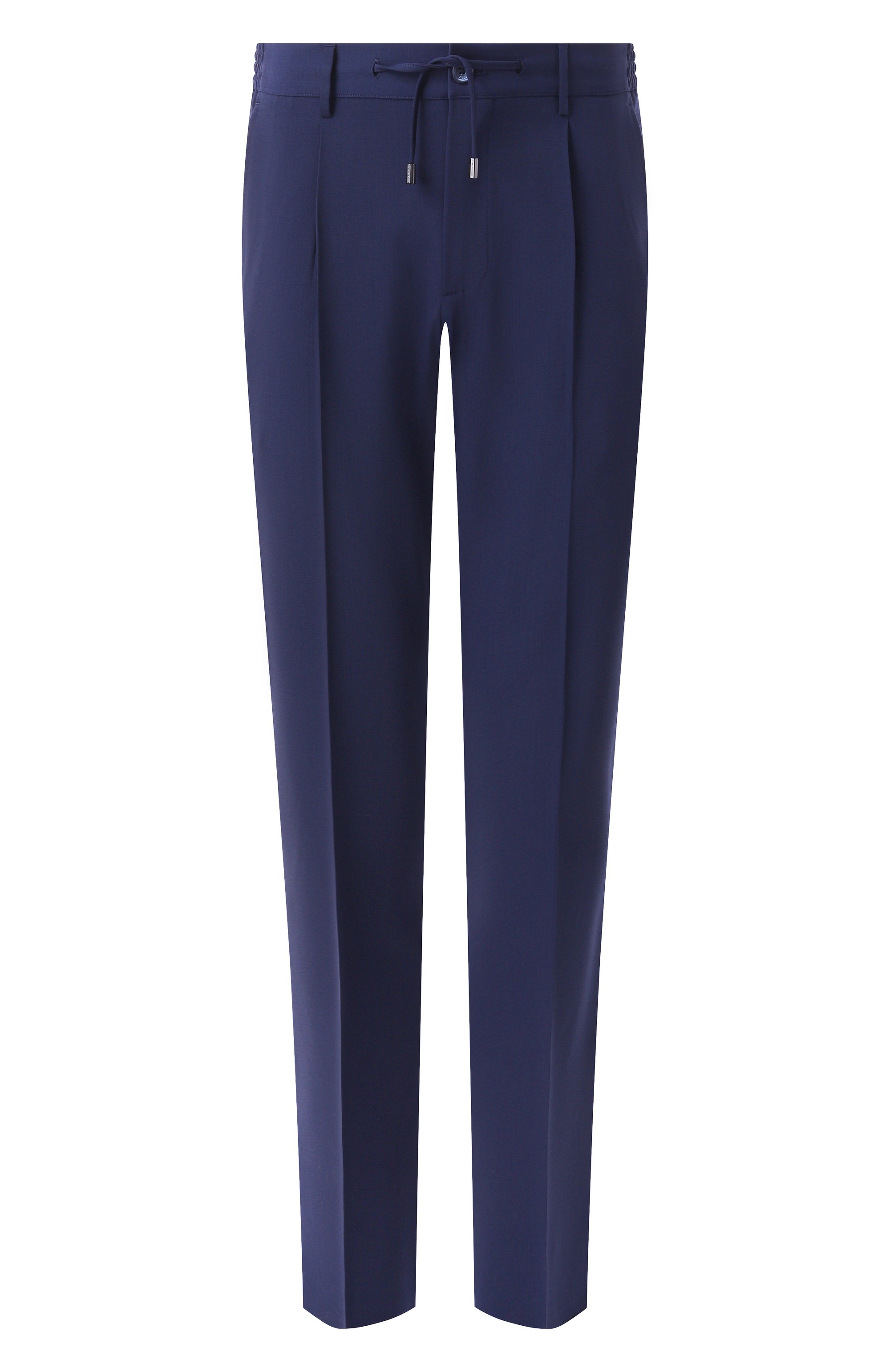 Шерстяные брюки STEFANO RICCI темно-синего цвета по цене 130000 руб., арт. M1T5100153/W0010P, фото 1 Шерстяные брюки STEFANO RICCI, арт. M1T5100153/W0010P, фото 1