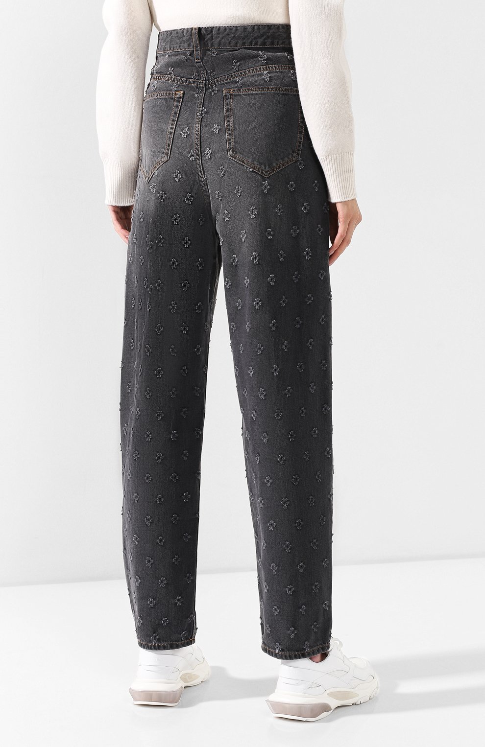 Джинсы с потертостями ISABEL MARANT ETOILE, арт. PA1079-19P012E/L0RNY, фото 4