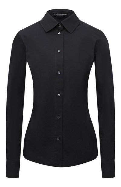 Женская хлопковая рубашка DOLCE & GABBANA, арт. F5G19T/FUEAJ